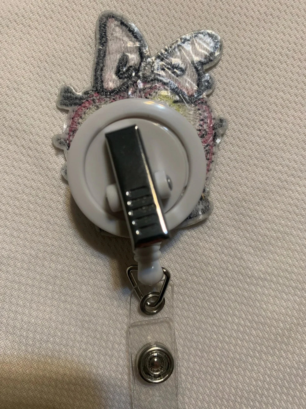 Pink Owl Badge Reel - Cute Retractable ID Holder so cute.